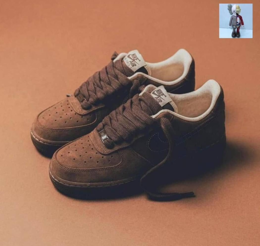 Nike Air Force 1 Low – Mocha Brown Suede Edition